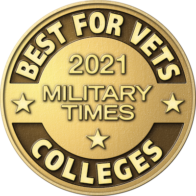 voted best for vets 2021 logo shield