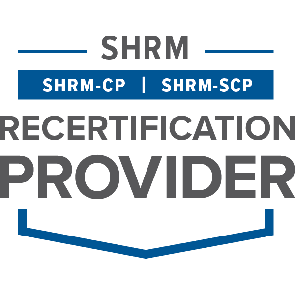 SHRM Recertification Provider Seal 2022