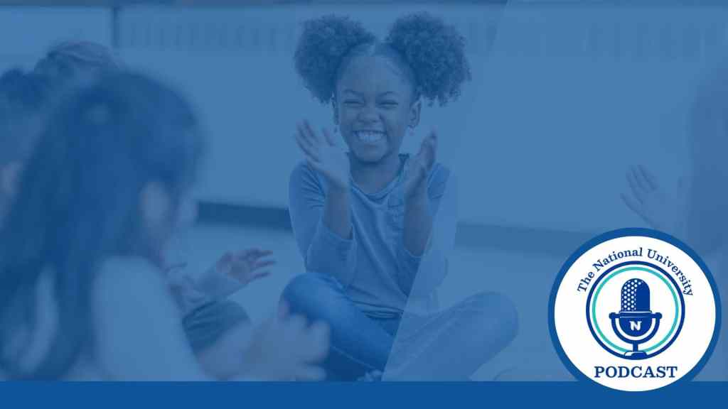 elementary schools kids playing in a classroom